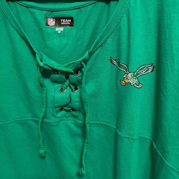 New Era Philadelphia Eagles women's plus size top - Picture 4 of 7